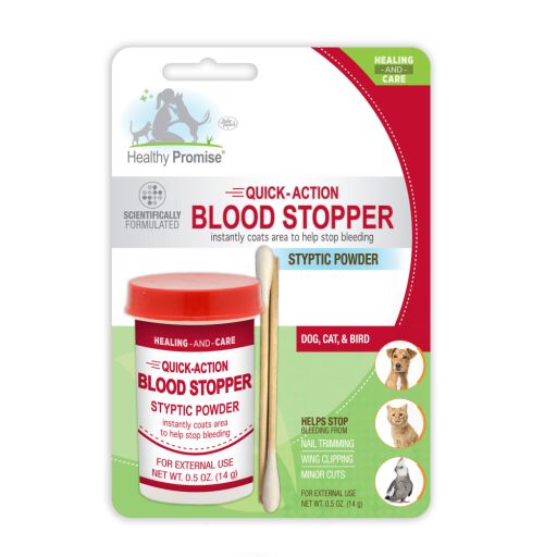 Four Paws Antiseptic Pet Blood Stopper Powder for Dogs  Cats  and Birds 0.5 oz
