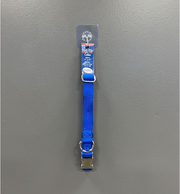 Large 18&quot; 26&quot; Blue Kwick Klip Collar