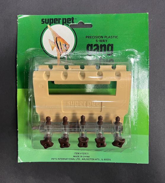 5 WAY GANG VALVE- SUPER PET