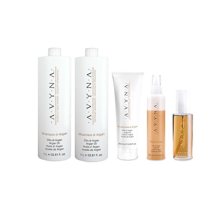 Set di Argan 1000 ml (Cabello Seco y Rizado) Set di Argan 1000 ml (Cabello Seco y Rizado)