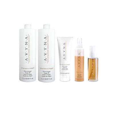 Set di Argan 1000 ml (Cabello Seco y Rizado) Set di Argan 1000 ml (Cabello Seco y Rizado)