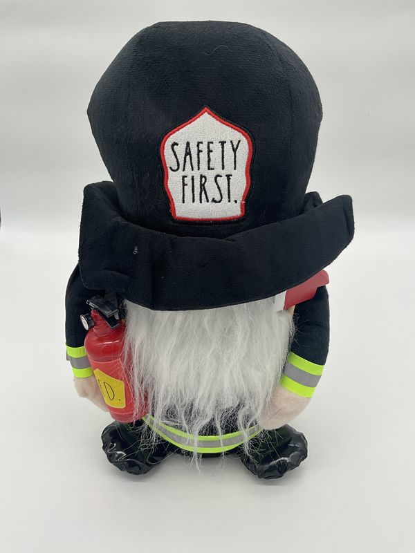 fireman lg fabric gnome