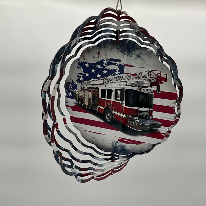 firetruck/flag spinner