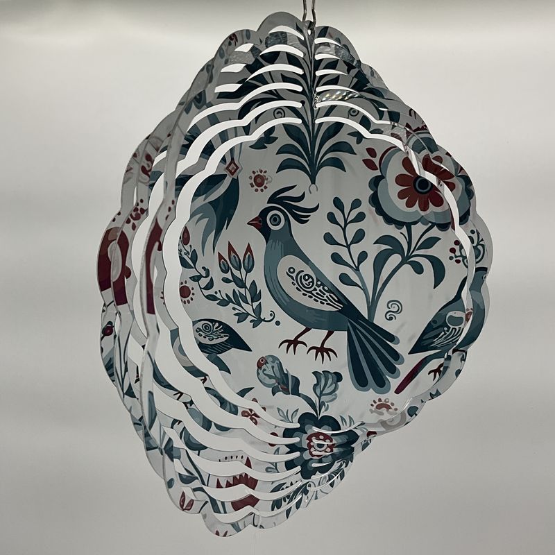 folk art design spinner
