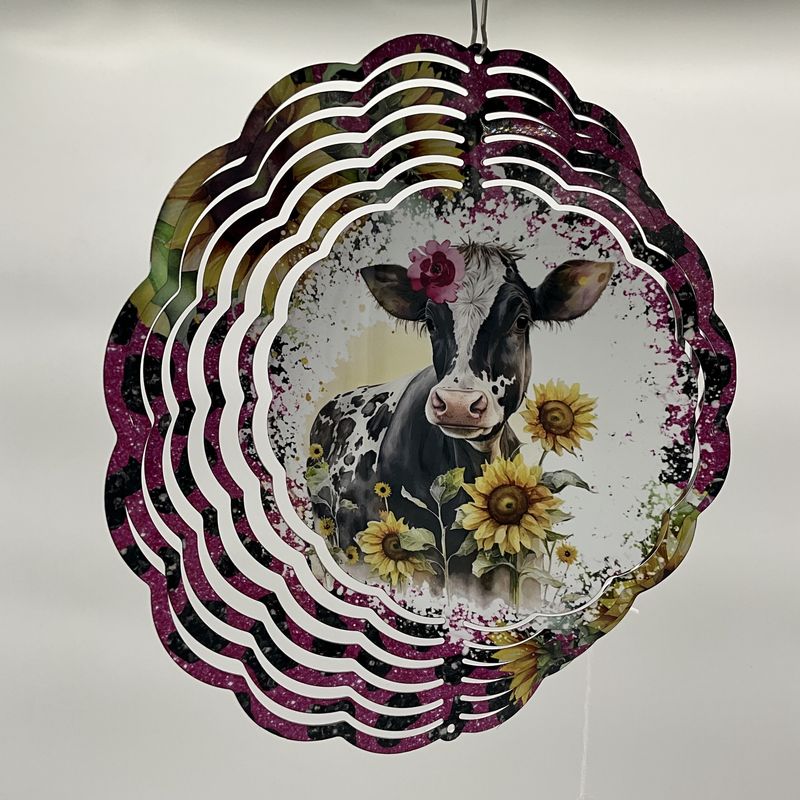 cow/sunflower spinner