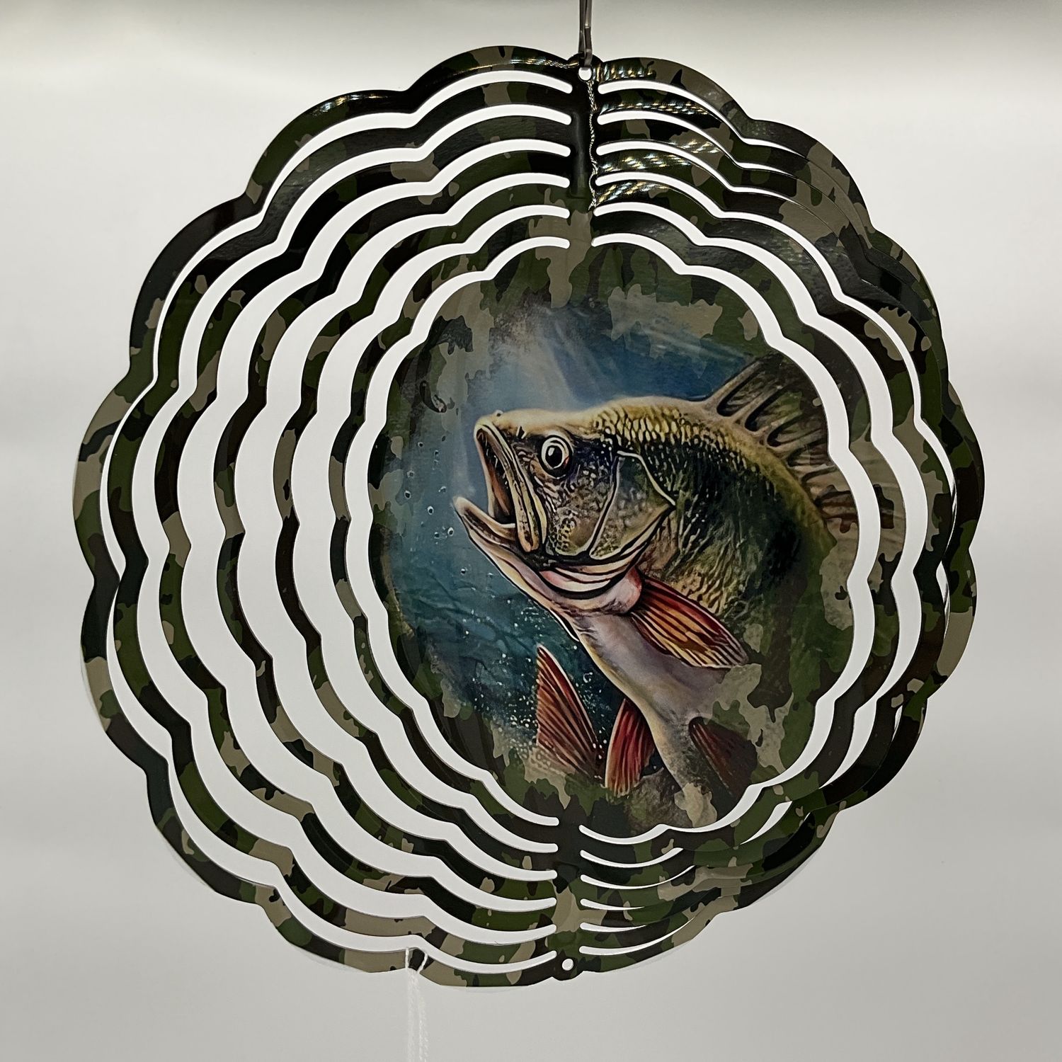 fish camolage spinner