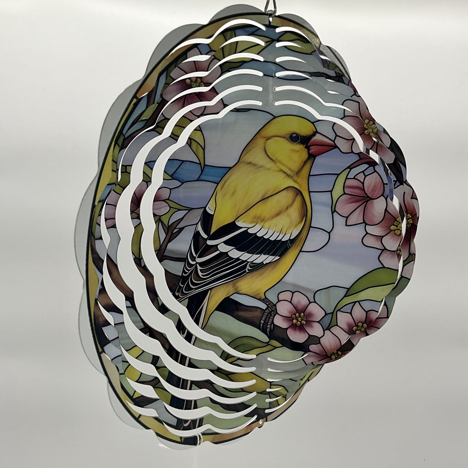 Goldfinch  wind spinner