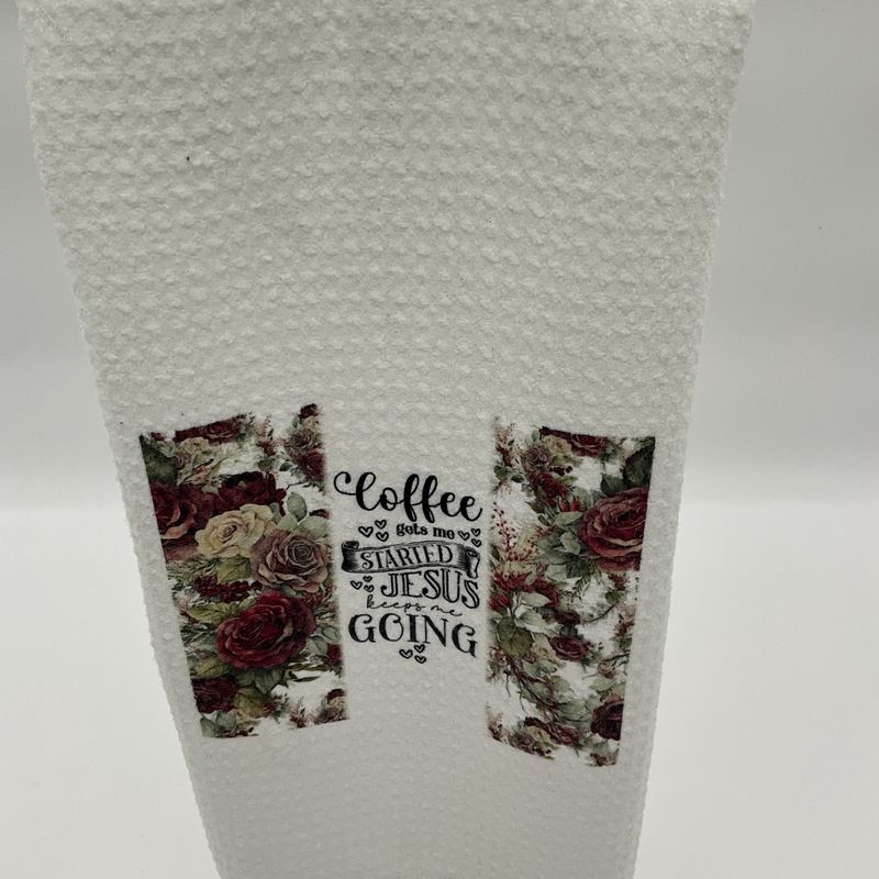 Coffee/Jesus towel