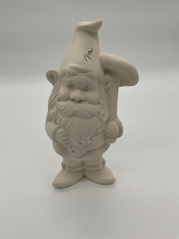 Paint a gnome with mushroom