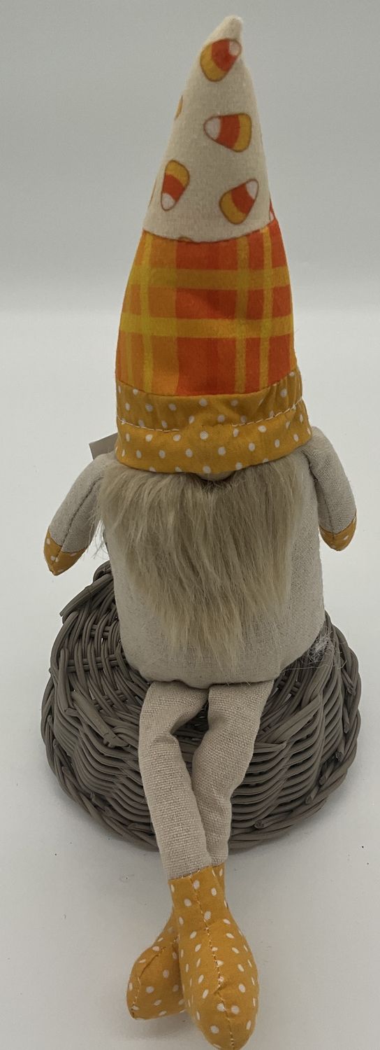 candy corn gnome w/dangle legs