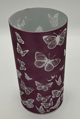 Purple butterfly light