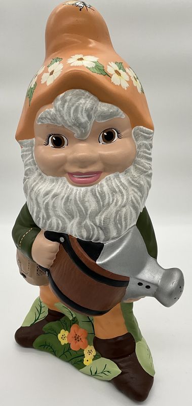 Gnome with watering can