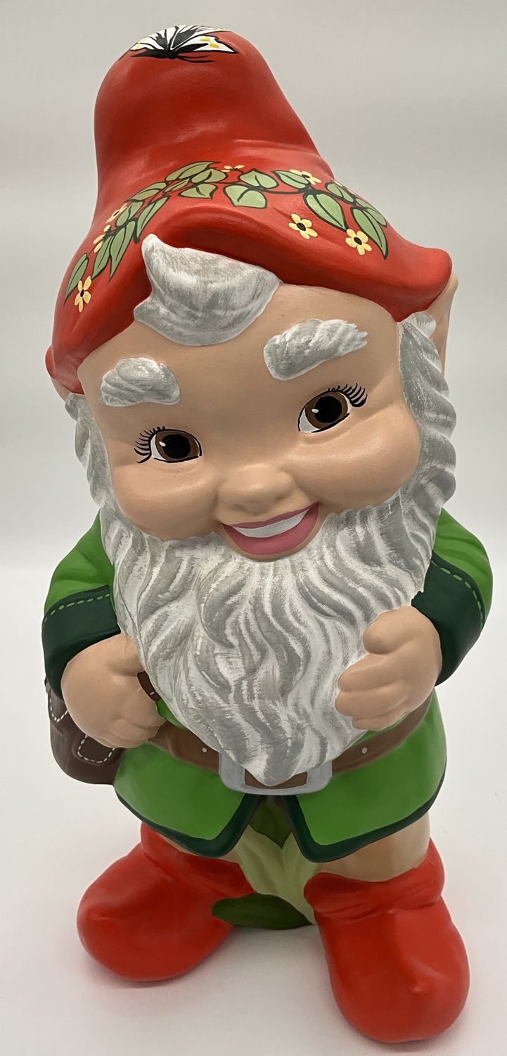 Gnome with purse