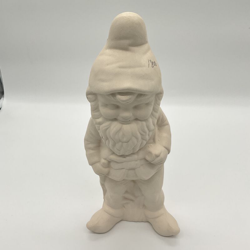 Paint standing ceramic gnome