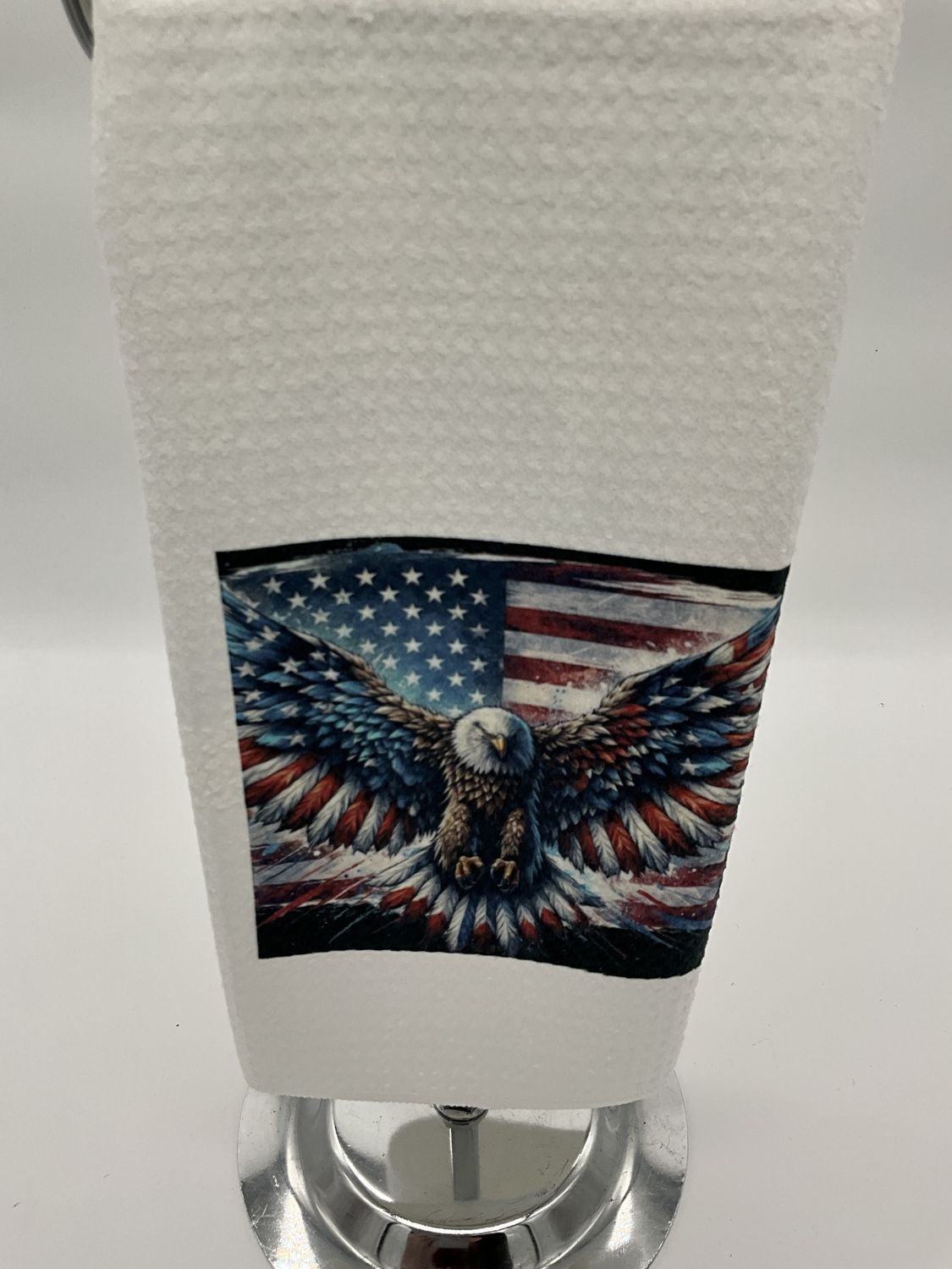 Eagle flag towel