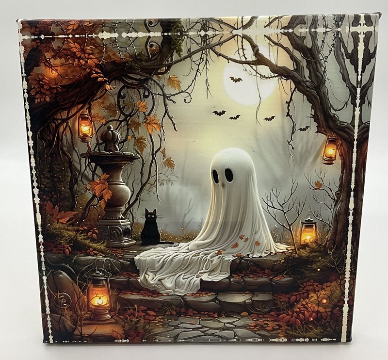 Ghost canvas 10&quot;