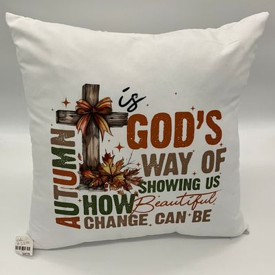 Inspirational pillow
