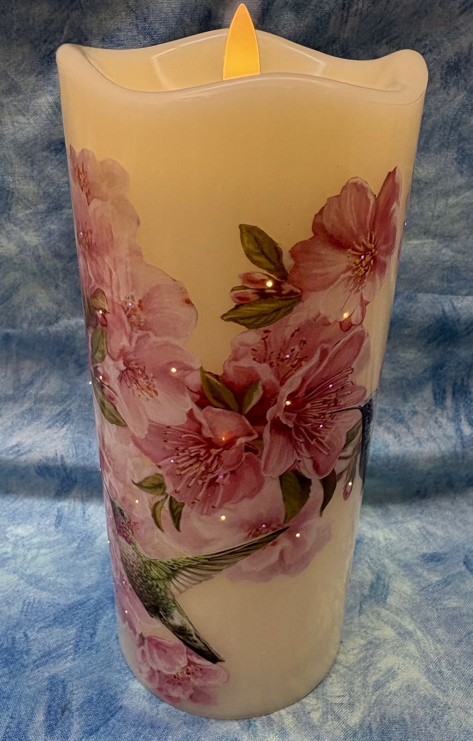 Hummingbird led candle