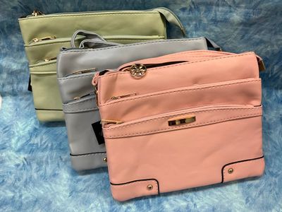 Crossover stylish bags in spring colors