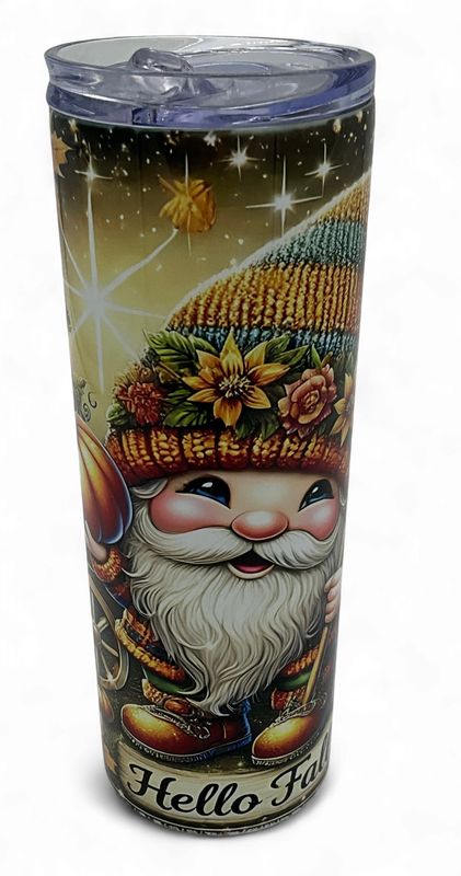 autumn gnome all spice tumbler