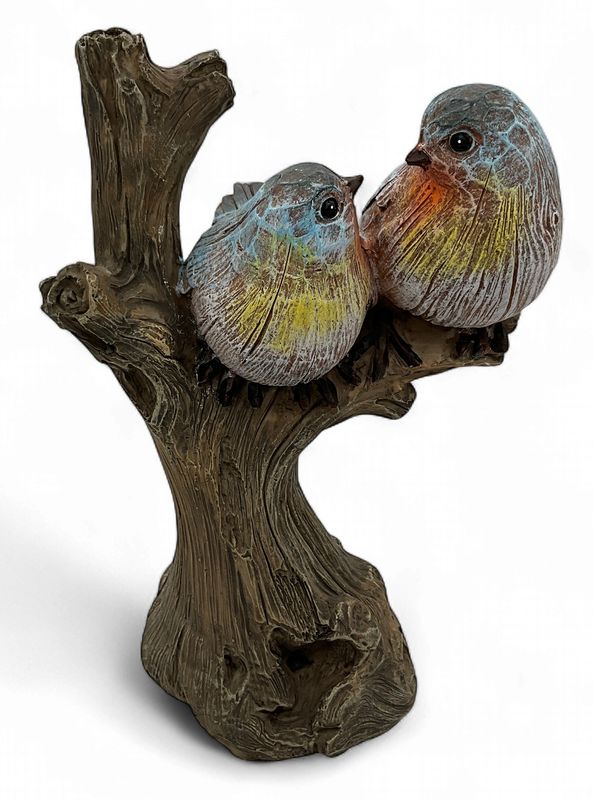 Blue Birds on Branch