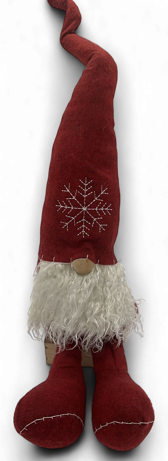 Nordic lg sit red/grey gnomes
