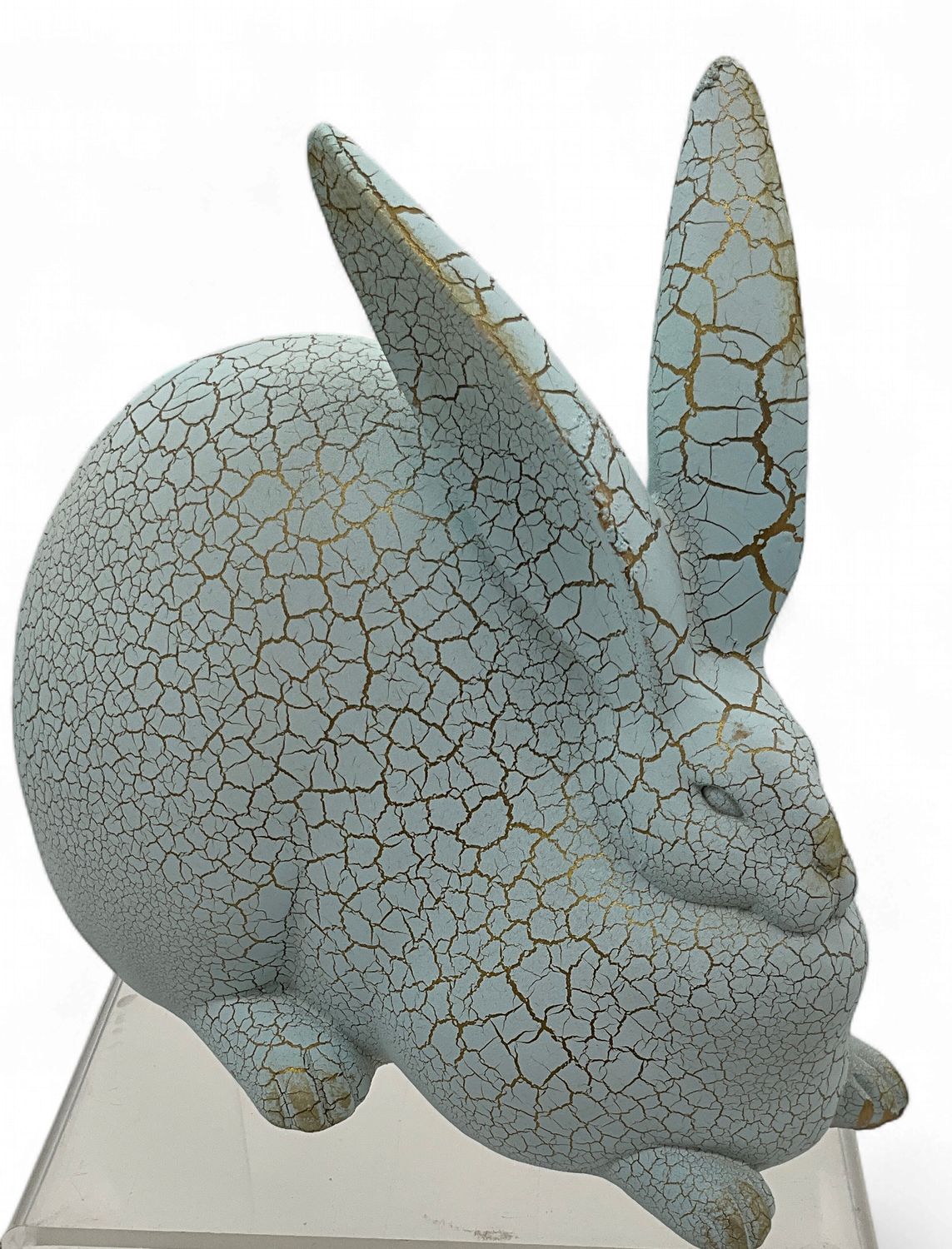 BUNNY CRACKLE TONE BLUE LAYING