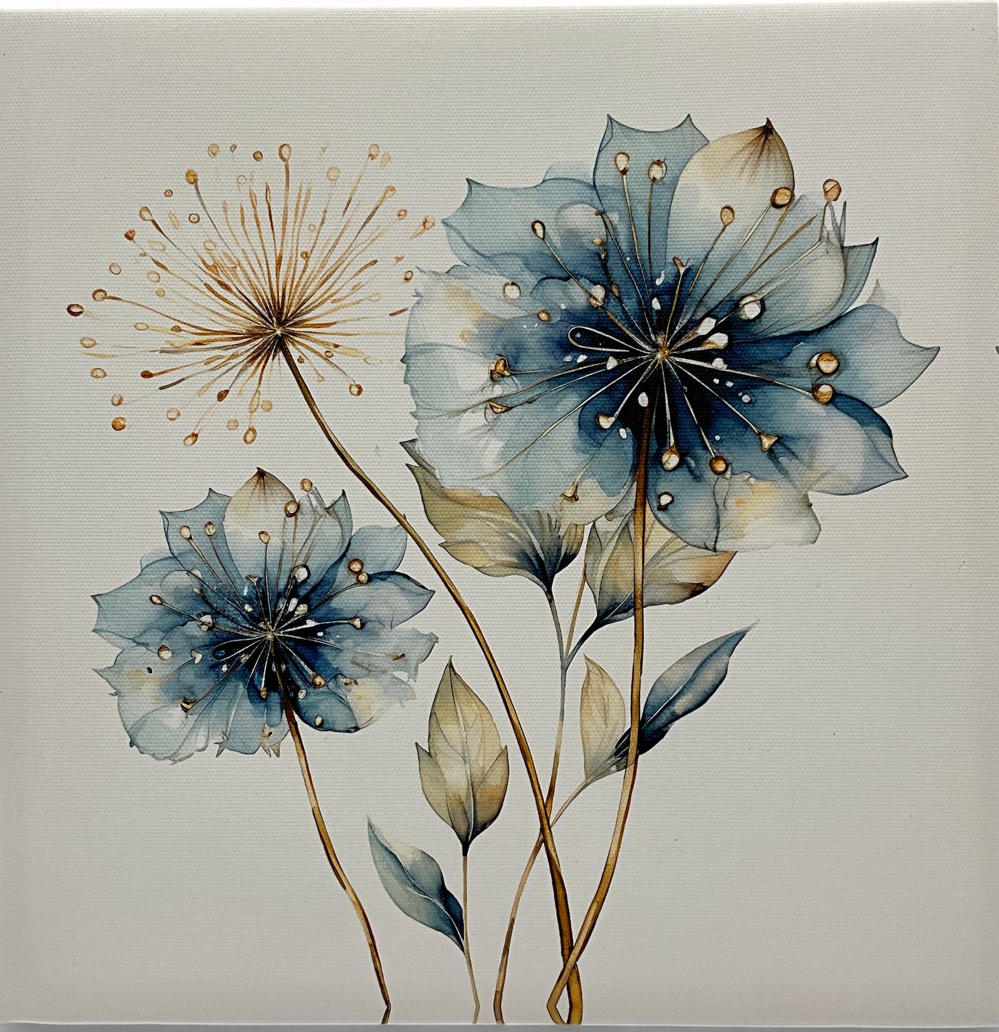 Dandeloin  in field canvas