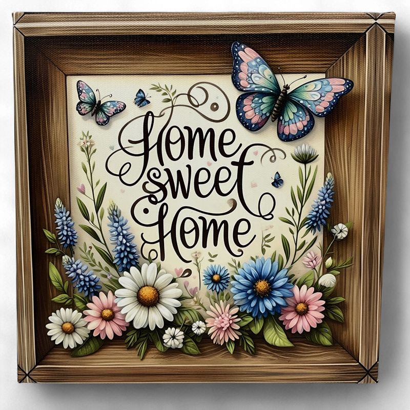 Floral Canvas Pastels