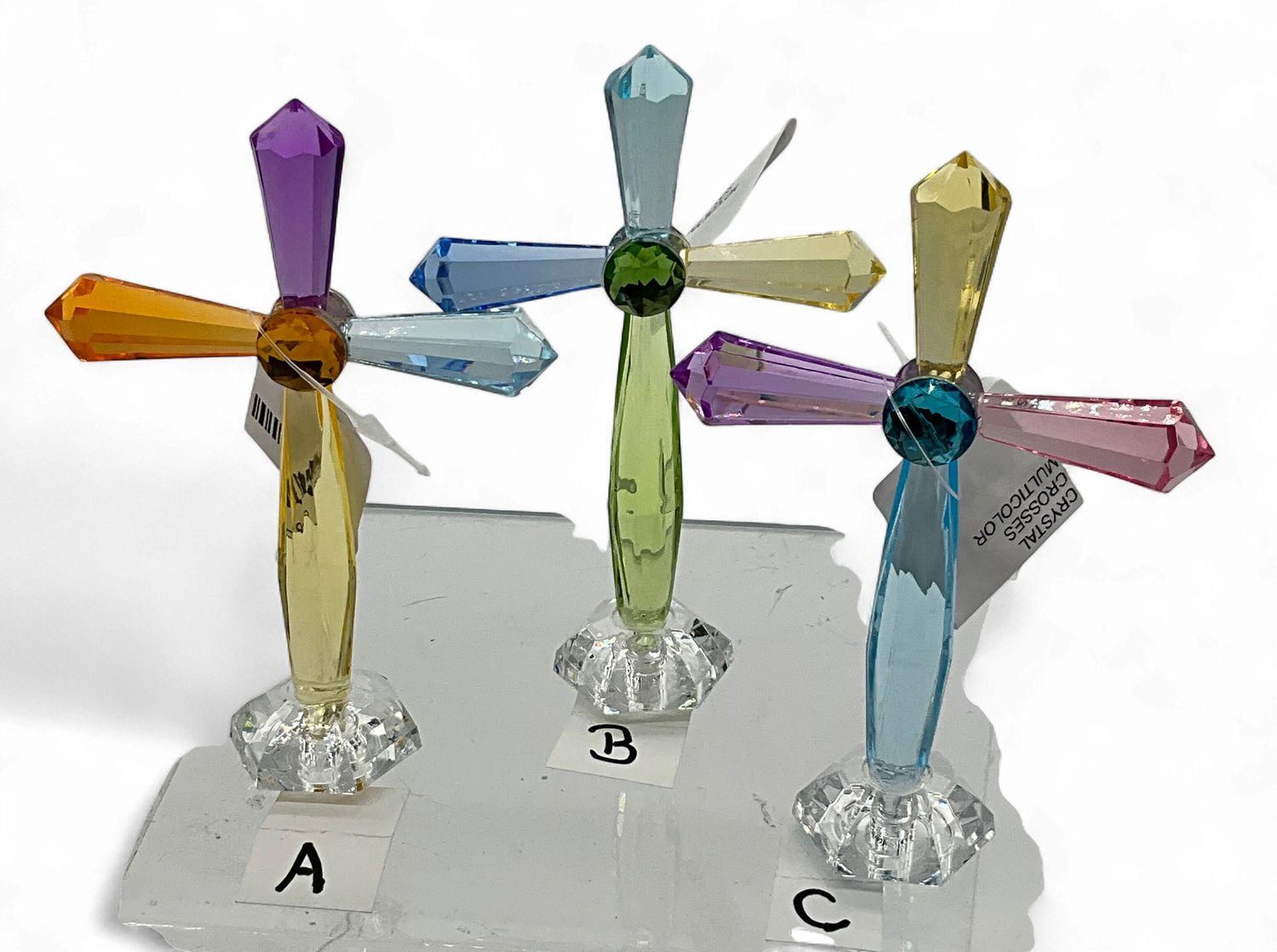 CRYSTAL CROSSES MULTICOLOR