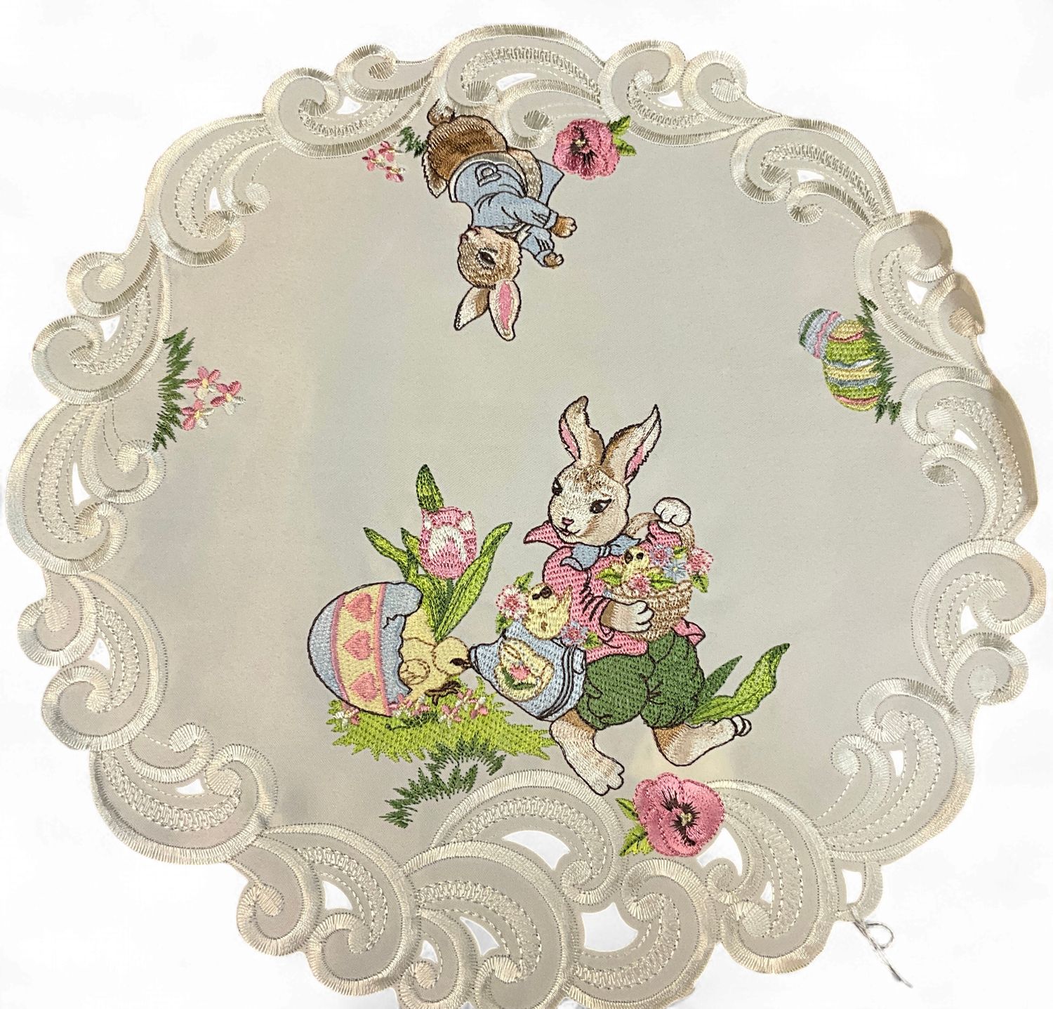 Table Topper Bunny Design