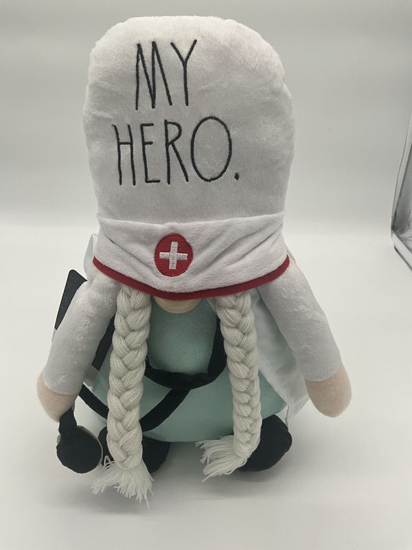 Nurse Fabric Large Gnome