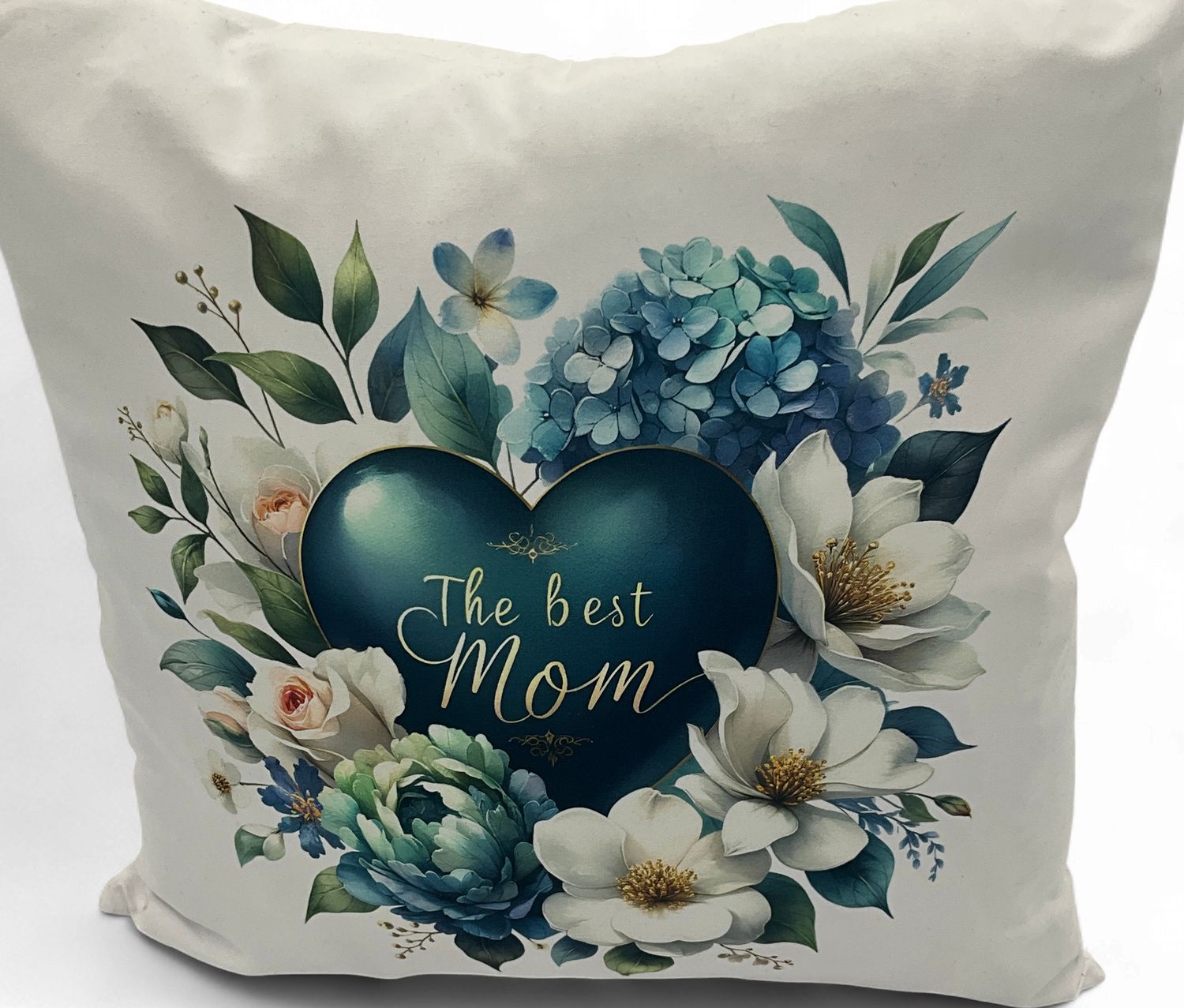 Mother's Pillow teal