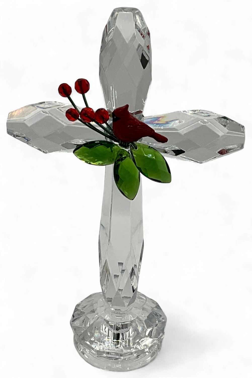 CROSS CLEARW/CARDINAL ARYLIC