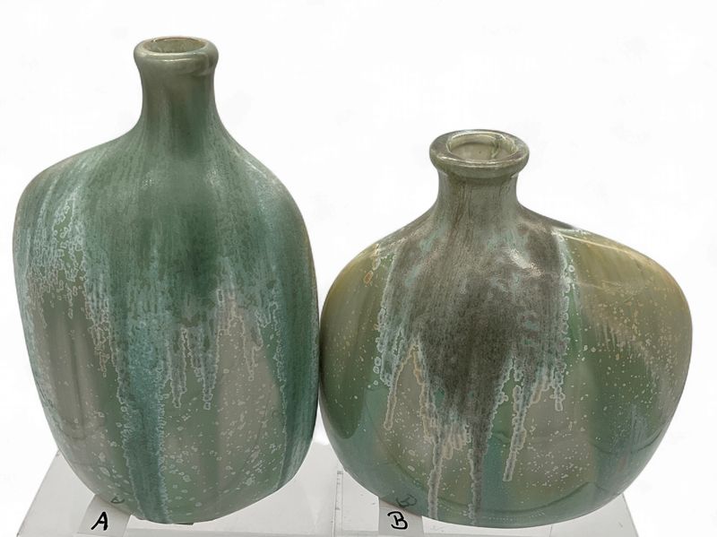 Cascading Green Glazed 3 styles
