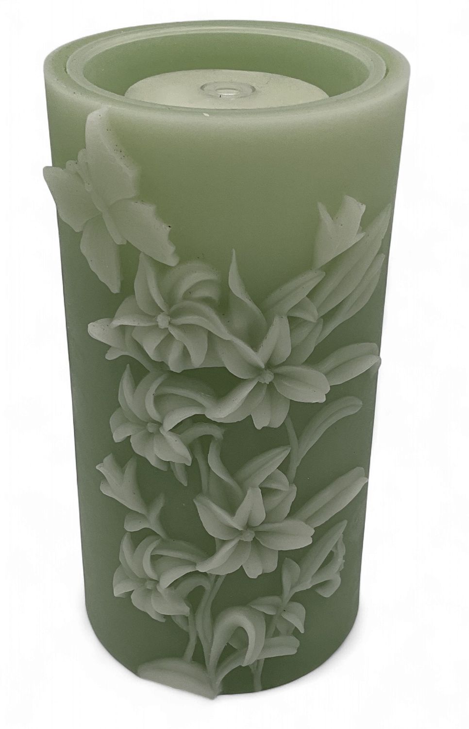 Green Fountain candle