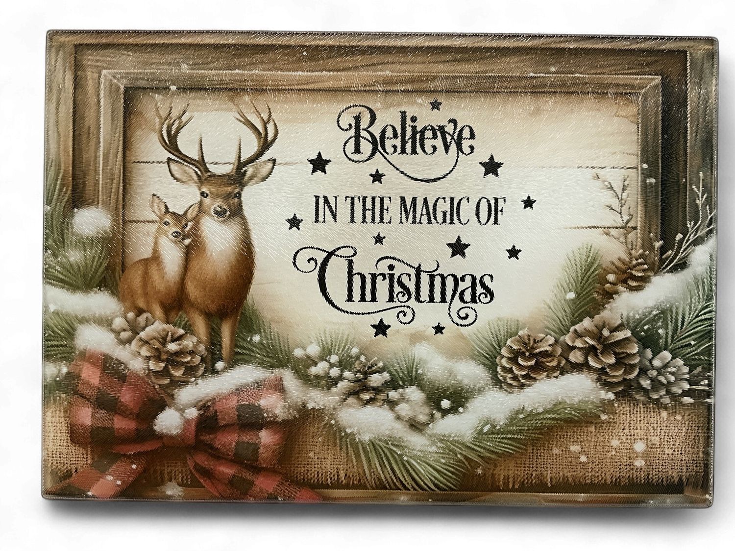 Believe in the Magic Deer Canvas