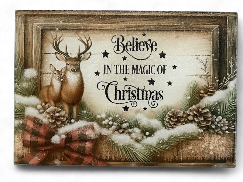 Believe in the Magic Deer Canvas