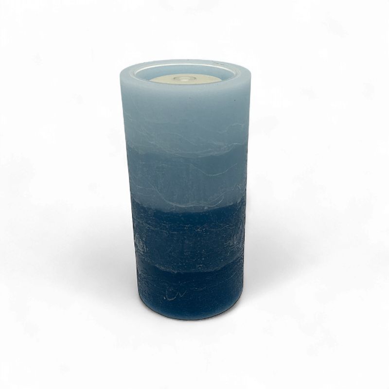 Candle Fountain in  Variegated Blue