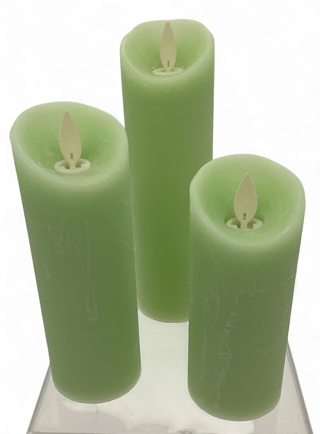 candle skinny 3 sizes mint green