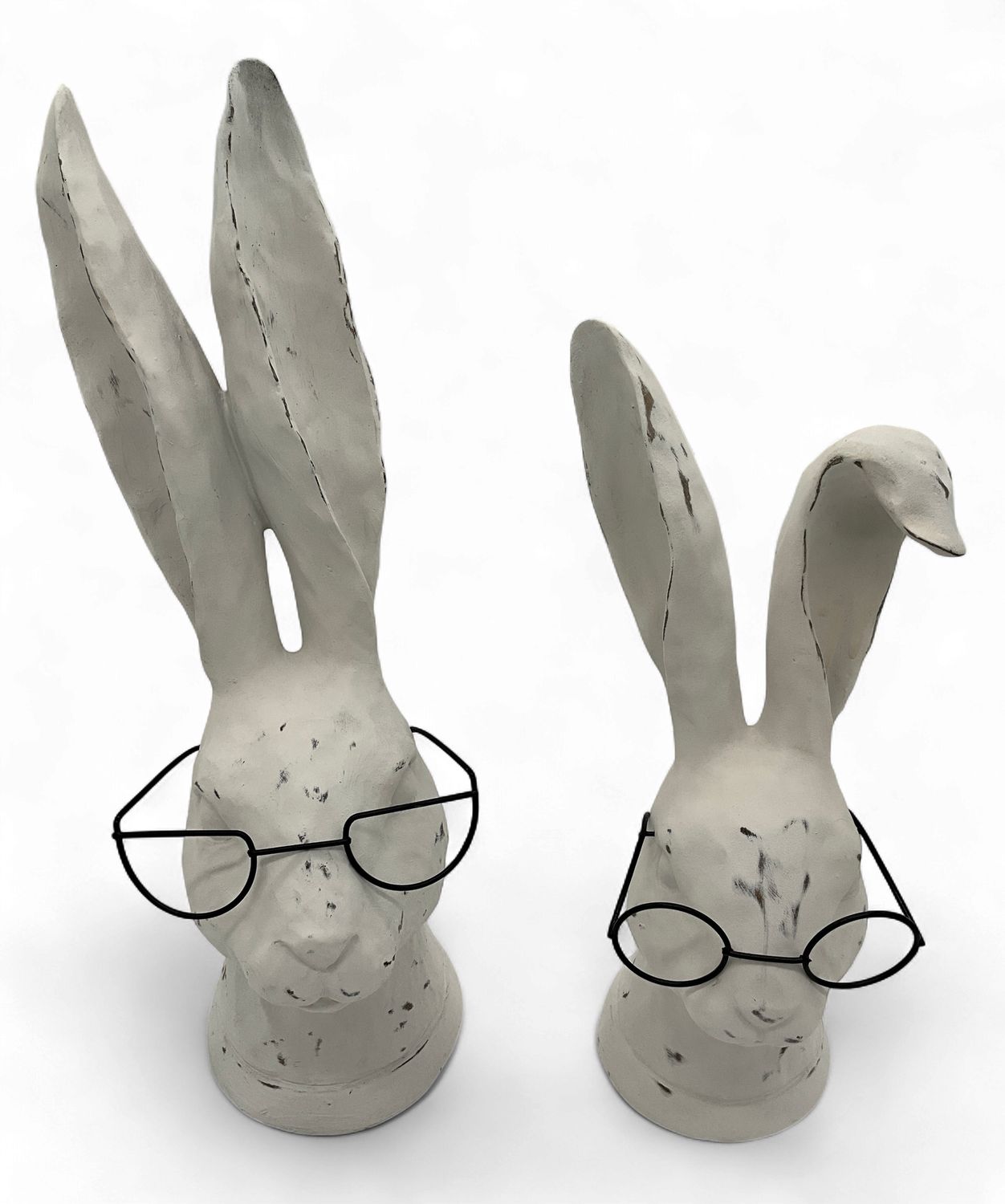 Rabbit w/glasses extra tall