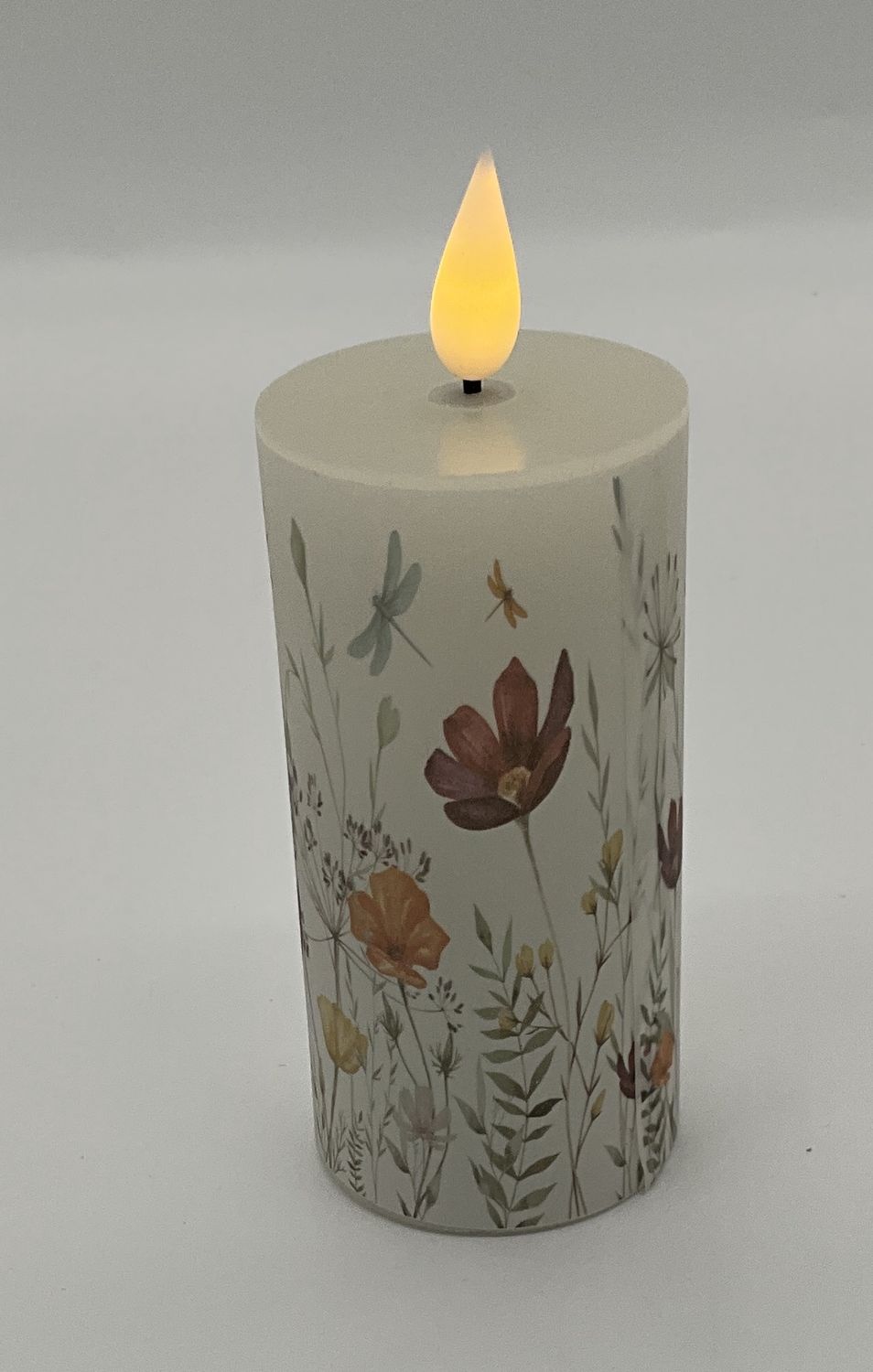 WILDFLOWER SKINNY LED CANDLE