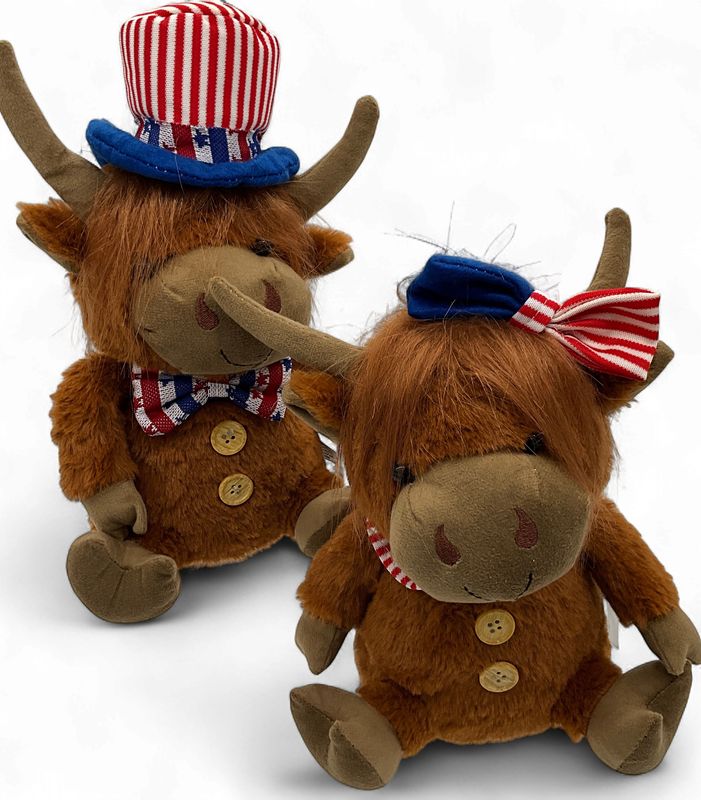 Highlanders patriotic fabric