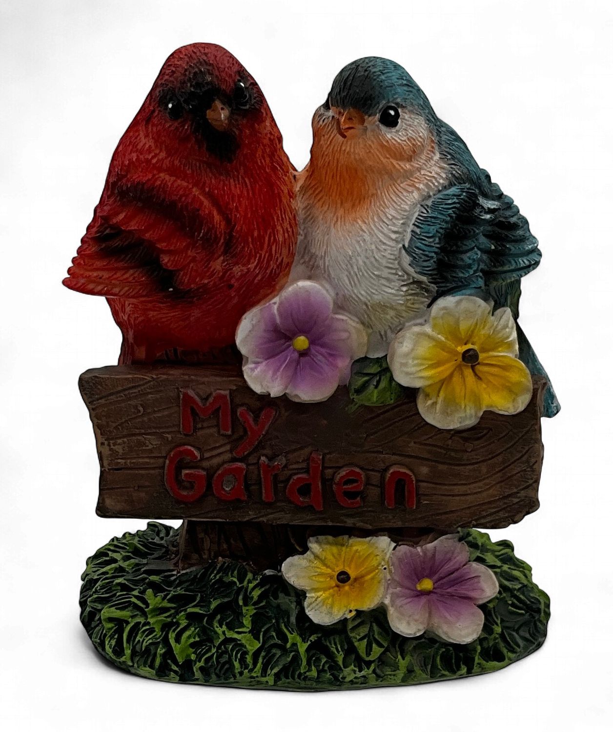 Birds on Welcome Log