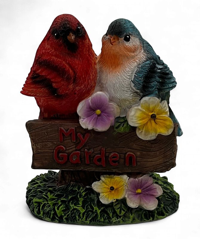 Birds on Welcome Log