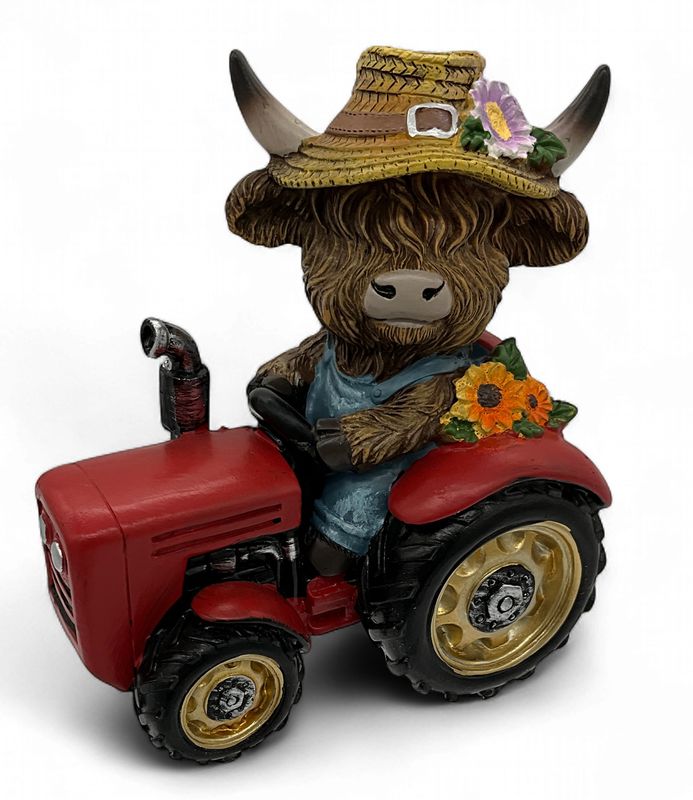 Highlander on tractor