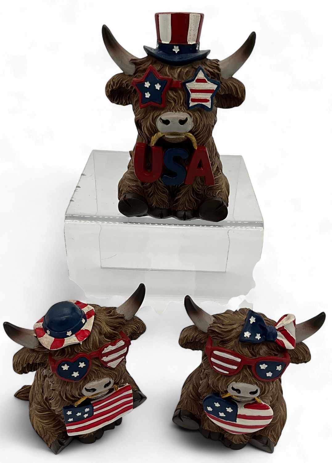 Patriotic Highlander  With sunglasses