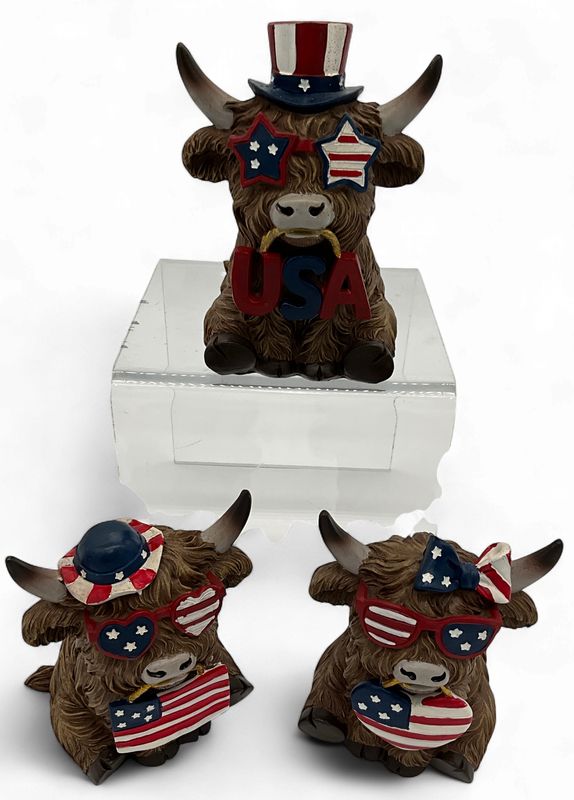 Patriotic Highlander  With sunglasses