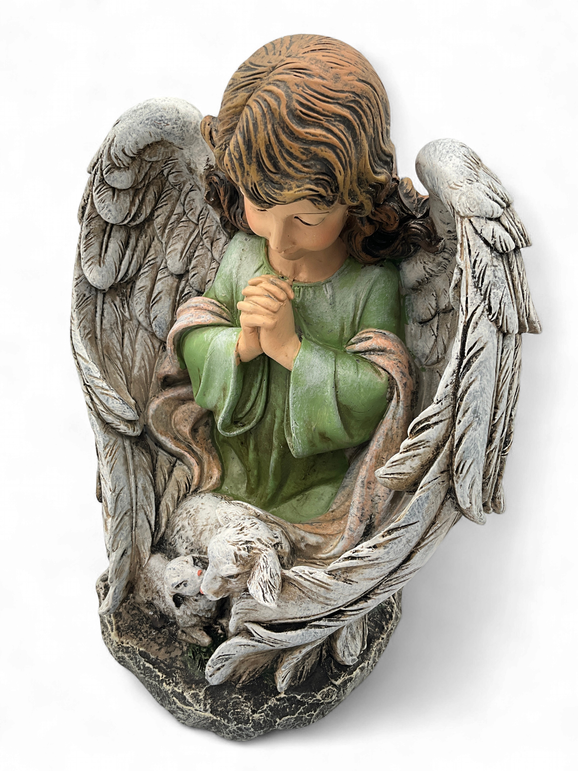 Praying Angel w/ sheep