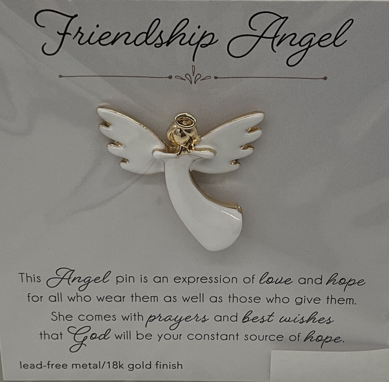 Friendship Ange pin